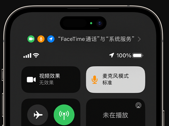 稻城苹果授权维修网点分享iPhone在通话时让你的声音更清晰 