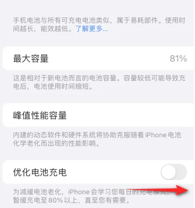 稻城苹果15维修分享iPhone15充电到80%就充不进电了怎么办 