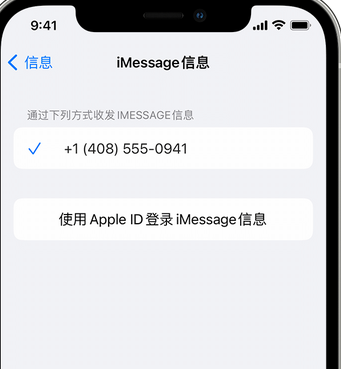 稻城apple维修iPhone上无法正常发送iMessage信息 