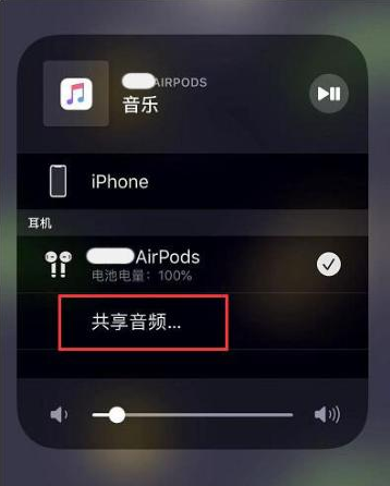 稻城苹果14音频维修点分享iPhone14音频共享设置方法 