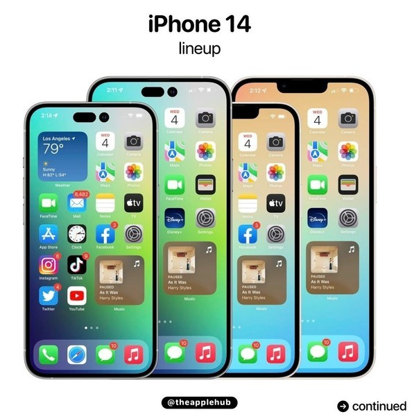 稻城苹果14维修分享iPhone 14全家福 