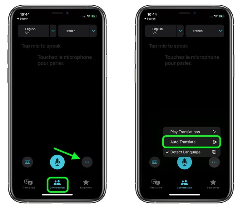稻城苹果手机维修分享iOS 15 “翻译” App 新改进 
